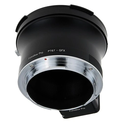 Fotodiox Pro Adaptateur de Monture d'objectif, Pentax 6x7 (P67, PK67) Monture d'objectif SLR vers les Systèmes d'appareil Photo Numérique sans Miroir Fujifilm à Monture G GFX (P67-GFX-Pro)
