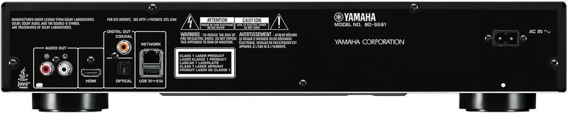 Yamaha BD-S681 Noir