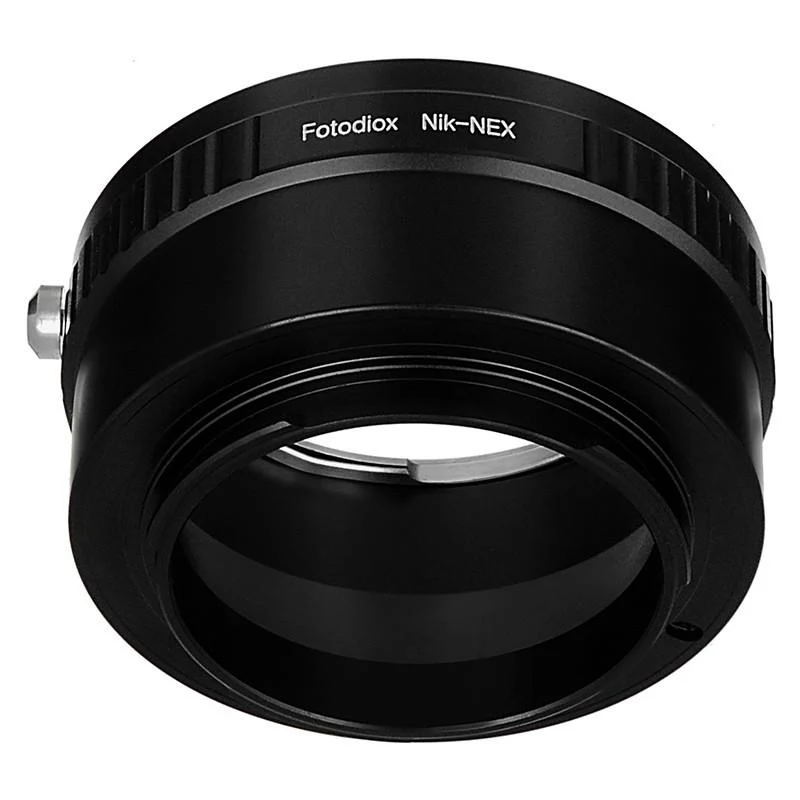 Fotodiox Adaptateur de monture d'objectif - Objectif Nikon à monture F pour monture Sony Alpha E (NikF-SnyE)