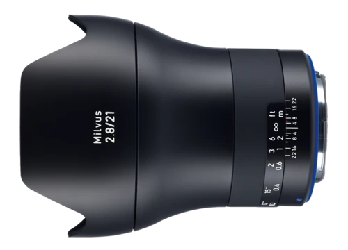 Zeiss Milvus 21mm f/2.8 Monture ZE