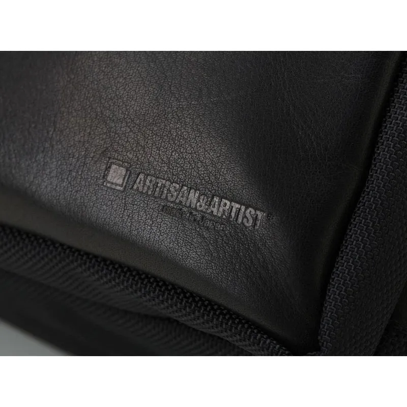 Artisan & Artist GCAM 1100 étui en cuir noir