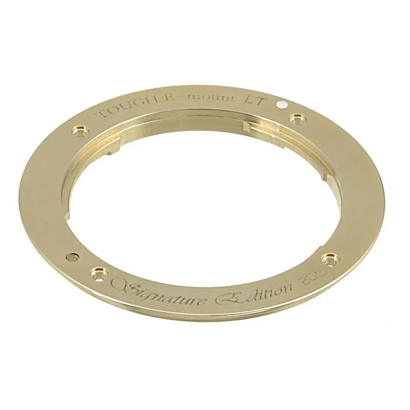 Fotodiox Pro TOUGH E-Mount - Signature Gold Edition - Light Tight de Remplacement Objectif Monture pour Sony E-mount (SnyE-ToughE-P-SE15-LT)