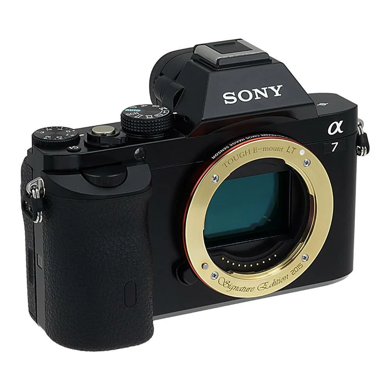 Fotodiox Pro TOUGH E-Mount - Signature Gold Edition - Light Tight de Remplacement Objectif Monture pour Sony E-mount (SnyE-ToughE-P-SE15-LT)