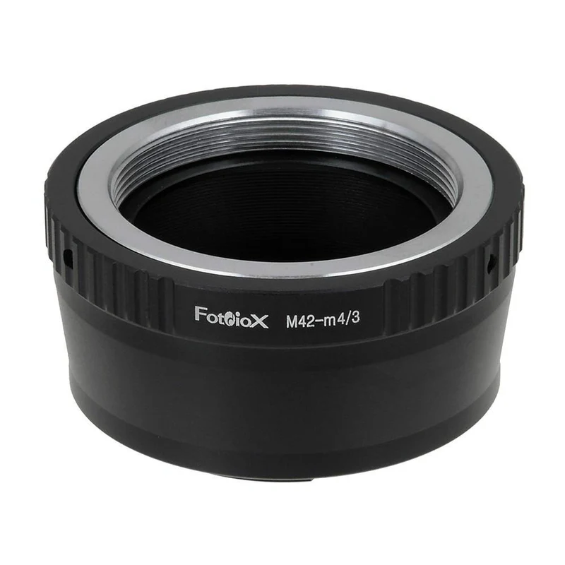 Fotodiox Adaptateur de monture d'objectif - Objectif SLR à vis M42 vers monture Micro Four Thirds (MFT, M4 / 3) (M42-MFT)