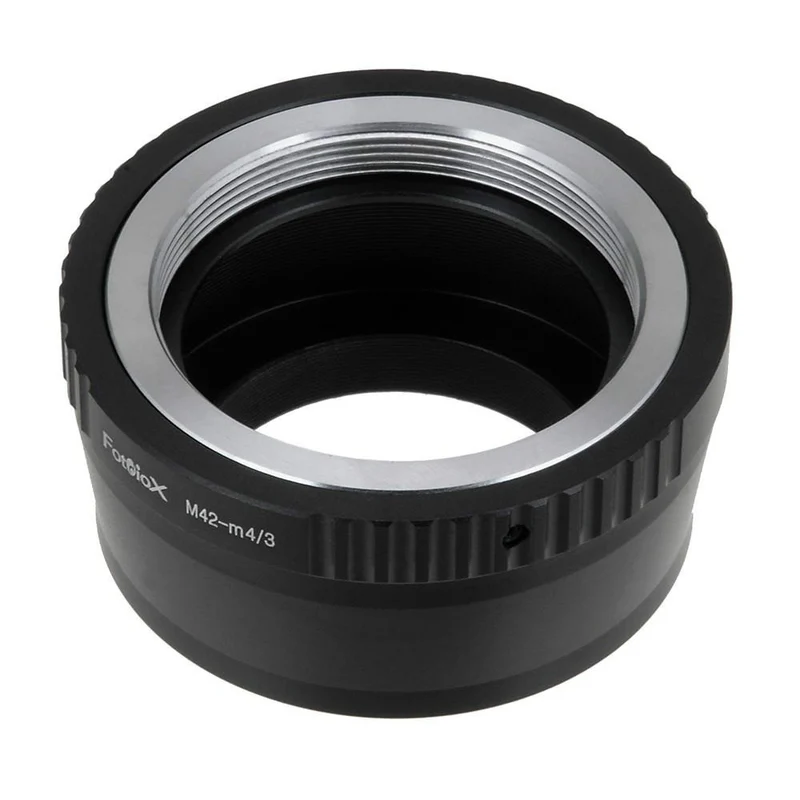 Fotodiox Adaptateur de monture d'objectif - Objectif SLR à vis M42 vers monture Micro Four Thirds (MFT, M4 / 3) (M42-MFT)