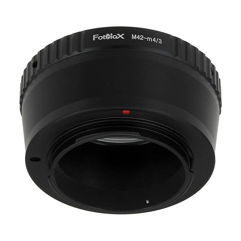 Fotodiox Adaptateur de monture d'objectif - Objectif SLR à vis M42 vers monture Micro Four Thirds (MFT, M4 / 3) (M42-MFT)