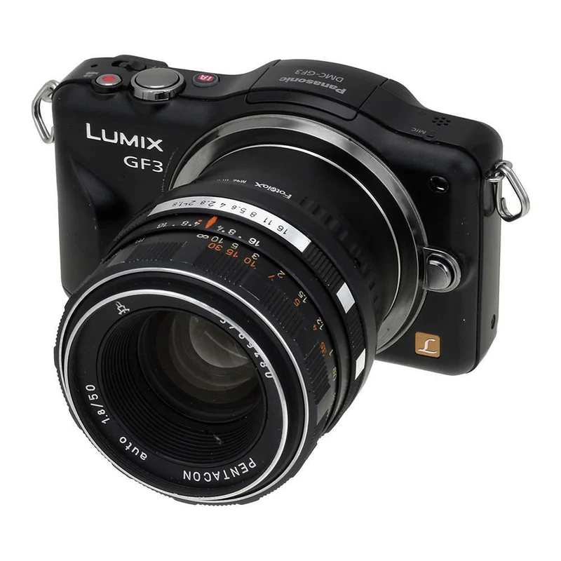 Fotodiox Adaptateur de monture d'objectif - Objectif SLR à vis M42 vers monture Micro Four Thirds (MFT, M4 / 3) (M42-MFT)