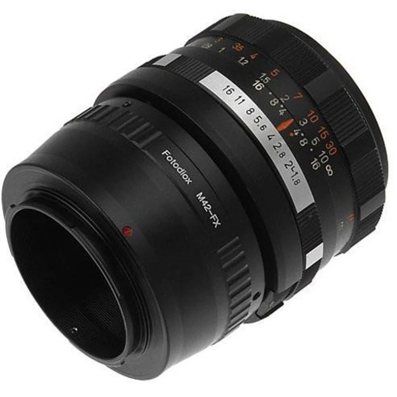 Fotodiox Objectif Adaptateur de Monture - M42 Vis Monture SLR Objectif sur Fujifilm Fuji X-Series (M42-FXRF-v2)