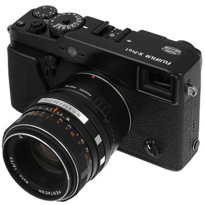 Fotodiox Objectif Adaptateur de Monture - M42 Vis Monture SLR Objectif sur Fujifilm Fuji X-Series (M42-FXRF-v2)