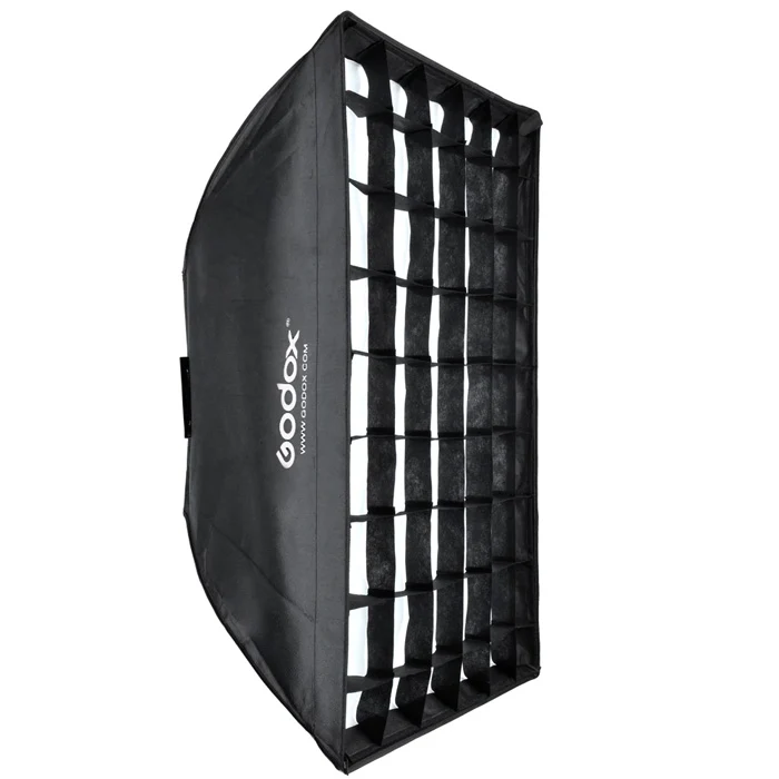 Godox Softbox avec connexion parapluie 60x90 + grille