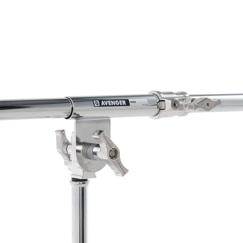 Manfrotto D600 Avenger Bras de perche avec accessoire coulissant argenté