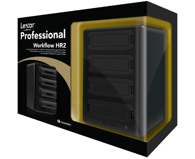 Lexar Workflow Hub Professional HR2 USB 3.0/Thunderbolt