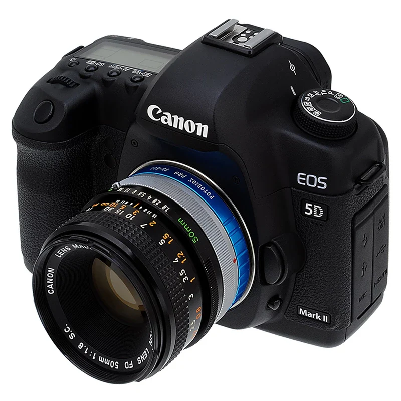 Fotodiox Pro - Adaptateur de monture d'objectif - Canon FD & FL 35mm SLR sur monture Canon EOS (EF, EF-S)