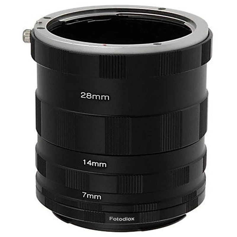 Fotodiox Ensemble de Tubes d'Extension Macro pour Canon EOS (EF, EF-S) (Macro-Tube EOS)
