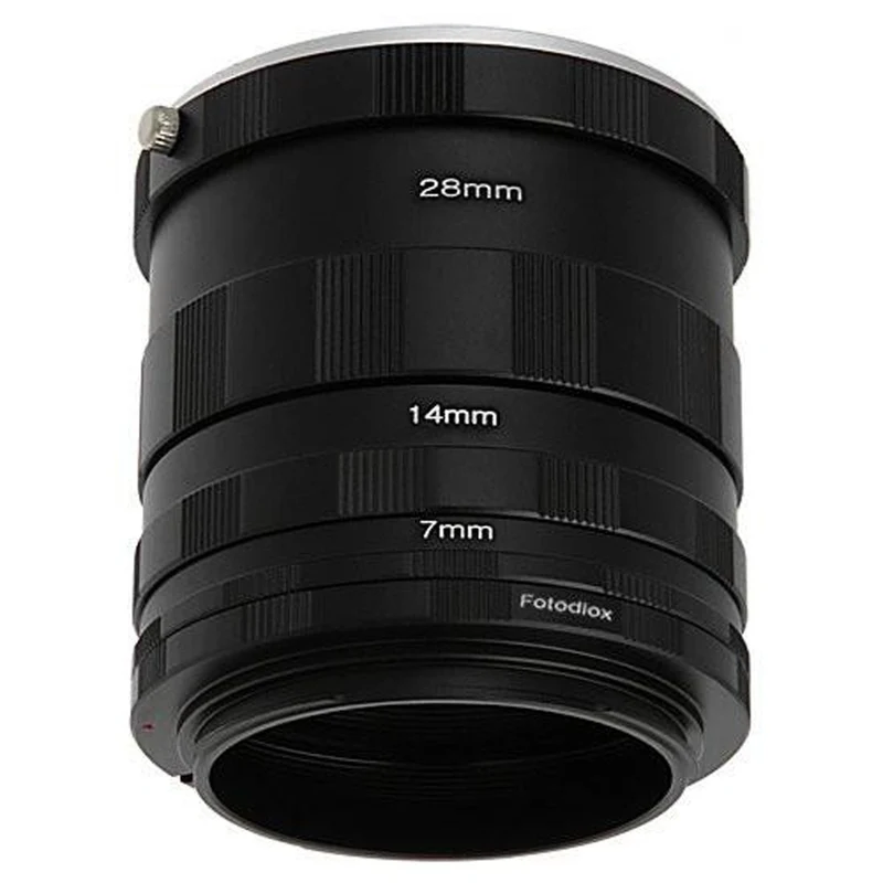 Fotodiox Ensemble de Tubes d'Extension Macro pour Canon EOS (EF, EF-S) (Macro-Tube EOS)