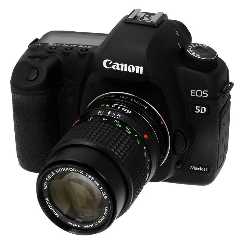 Fotodiox Pro Adaptateur Pour Monture D'Objectif Pour Minolta Rokkor (SR / MD / MC) Vers Canon EOS (EF, EF-S) (MD-EOS-Pro)