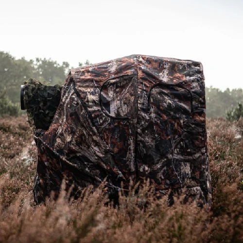 Caruba Camouflage Tente-abri à siège unique