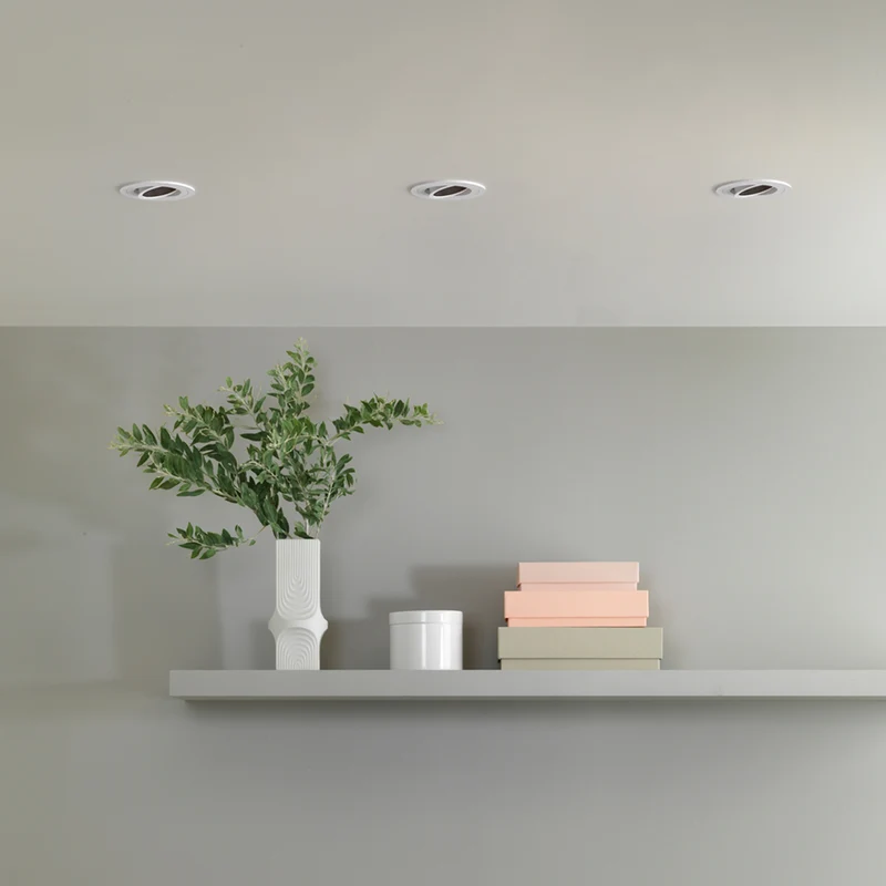 Astro Pinhole Slimline Square Adjustable Recessed Spotlight