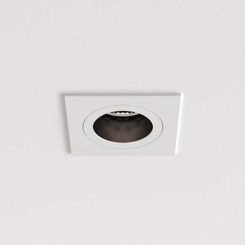 Astro Pinhole Slimline Square Fixed IP65 Recessed Spotlight
