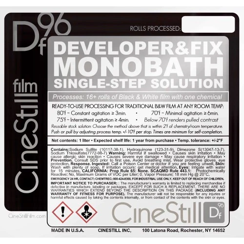 Cinestill DF96 Monobath Poudre