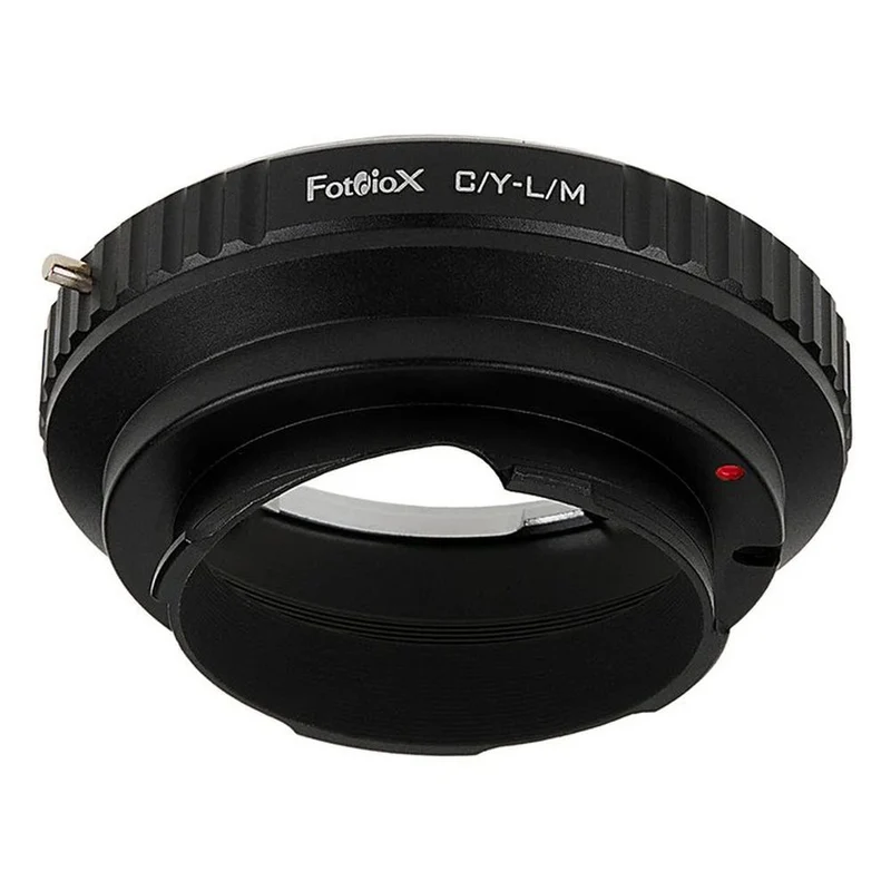 Fotodiox Adaptateur de monture d'objectif - Objectif SLR Contax/Yashica (CY) vers télémètre à monture Leica M (CY-LM)