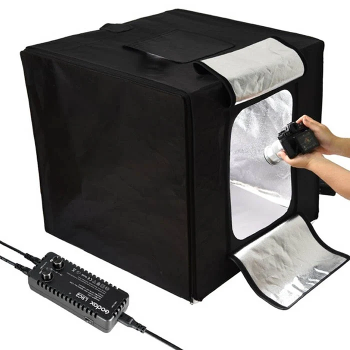 Godox Double Lumière Portable LED Ministudio L80x80x80cm