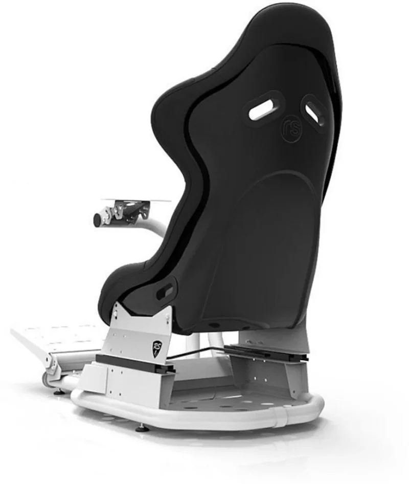 RSeat RS1 Siège Noir Structure Blanc