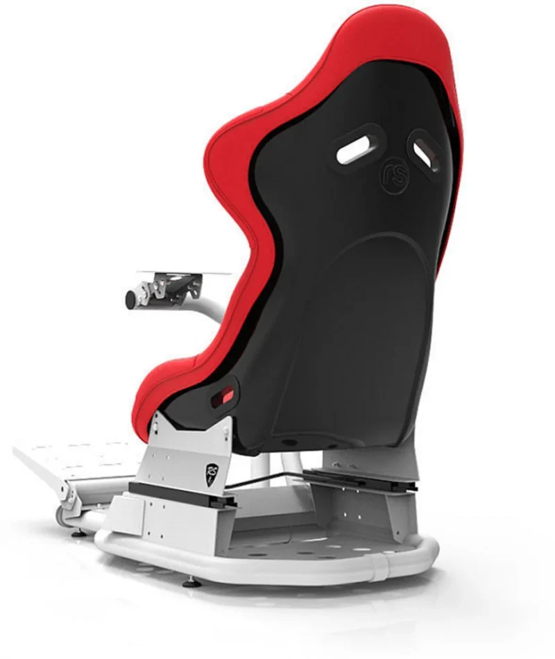RSeat RS1 Siège Rouge Structure Blanc