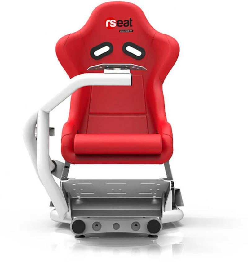 RSeat RS1 Siège Rouge Structure Blanc