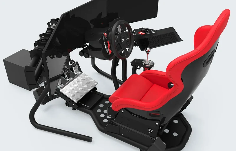 RSeat RS1 Siège Rouge Structure Noir