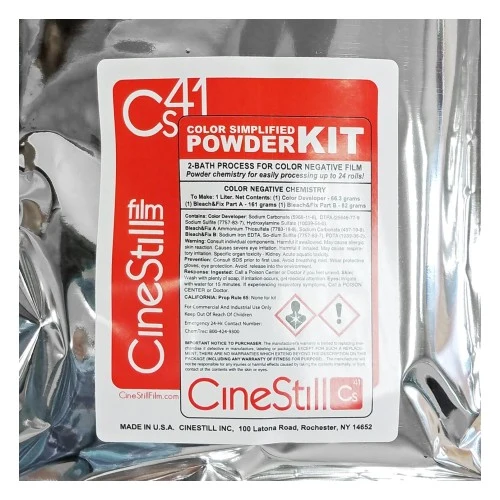 Cinestill Cs41 Color Simplified Kit Poudre