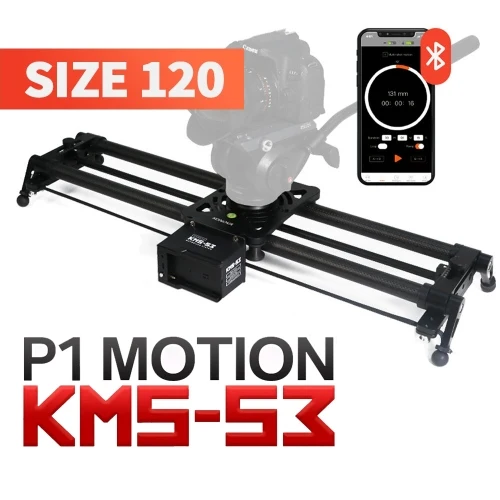 Konova P1 120cm Curseur de Caméra en Carbone (avec KMS-S3)