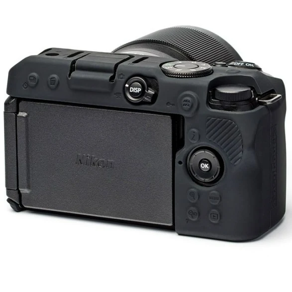 easyCover Boîtier Cover pour Nikon Z30 Noir