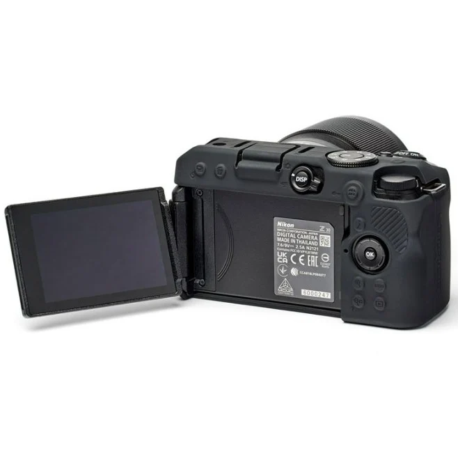 easyCover Boîtier Cover pour Nikon Z30 Noir