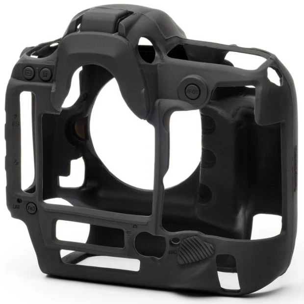 easyCover Boîtier Cover pour Nikon D6 Noir