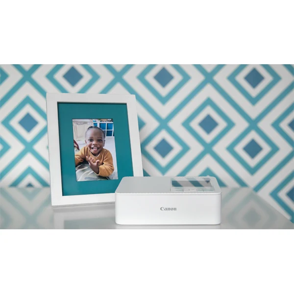 Canon SELPHY CP1500 Blanc + RP-108 Papier 10X15, 108 impressions