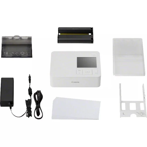 Canon SELPHY CP1500 Blanc + RP-108 Papier 10X15, 108 impressions