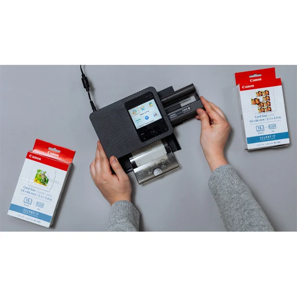 Canon SELPHY CP1500 Noir + RP-108 Papier 10X15, 108 Impressions