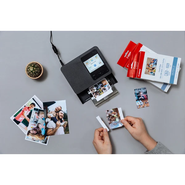 Canon SELPHY CP1500 Noir + RP-108 Papier 10X15, 108 Impressions