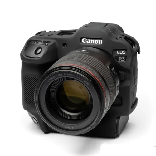 easyCover Coque de protection pour Canon R3 Noir