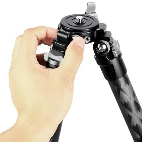 Leofoto Mr.Q-series LQ-365 Carbon Trépied avec LH-47 Rotule Ball