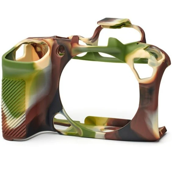 easyCover Boîtier Cover pour Canon R10 Camouflage