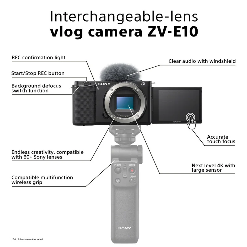 Sony ZV-E10 Boîtier Nu