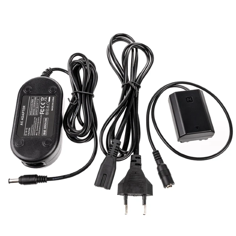 Caruba Sony NP-FZ100 Full Decoding Dummy Batterie + AC-PW20 Adaptateur Secteur (VS standard)