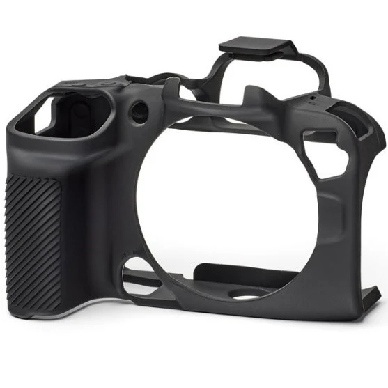 easyCover Boîtier Cover pour Canon R10 Noir