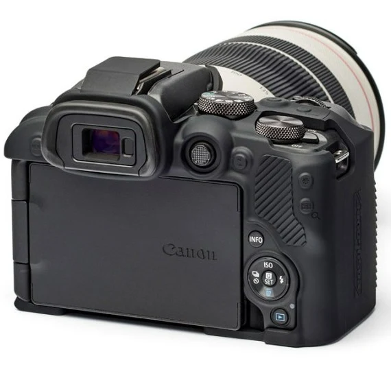 easyCover Boîtier Cover pour Canon R10 Noir