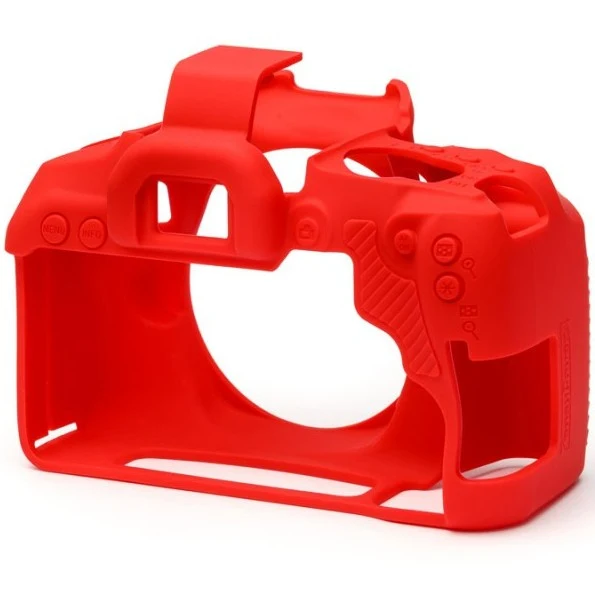 easyCover Boîtier Cover pour Canon 850D Rouge