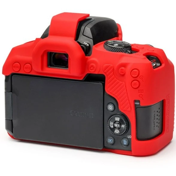 easyCover Boîtier Cover pour Canon 850D Rouge