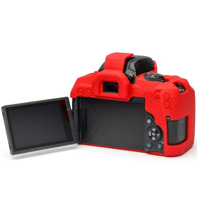 easyCover Boîtier Cover pour Canon 850D Rouge