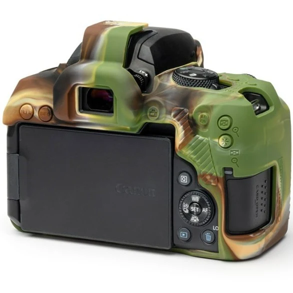 easyCover Boîtier Cover pour Canon 850D Camouflage